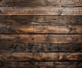 Close-up of a dark wooden wall composed of horizontal planks with visible grain and knots, displaying a rustic and weathered texture, ideal for high-resolution printing. Product Name: Brown Wood Backdrop Photographers for Birthday Baby Shower Background Photo Booth Video Shoot Studio Prop. Brand Name: ideasbackdrop.