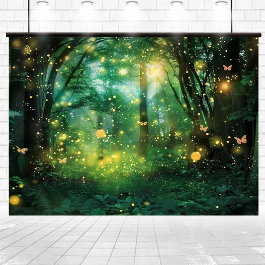Elf_Butterfly_Mushroom_Forest_Background