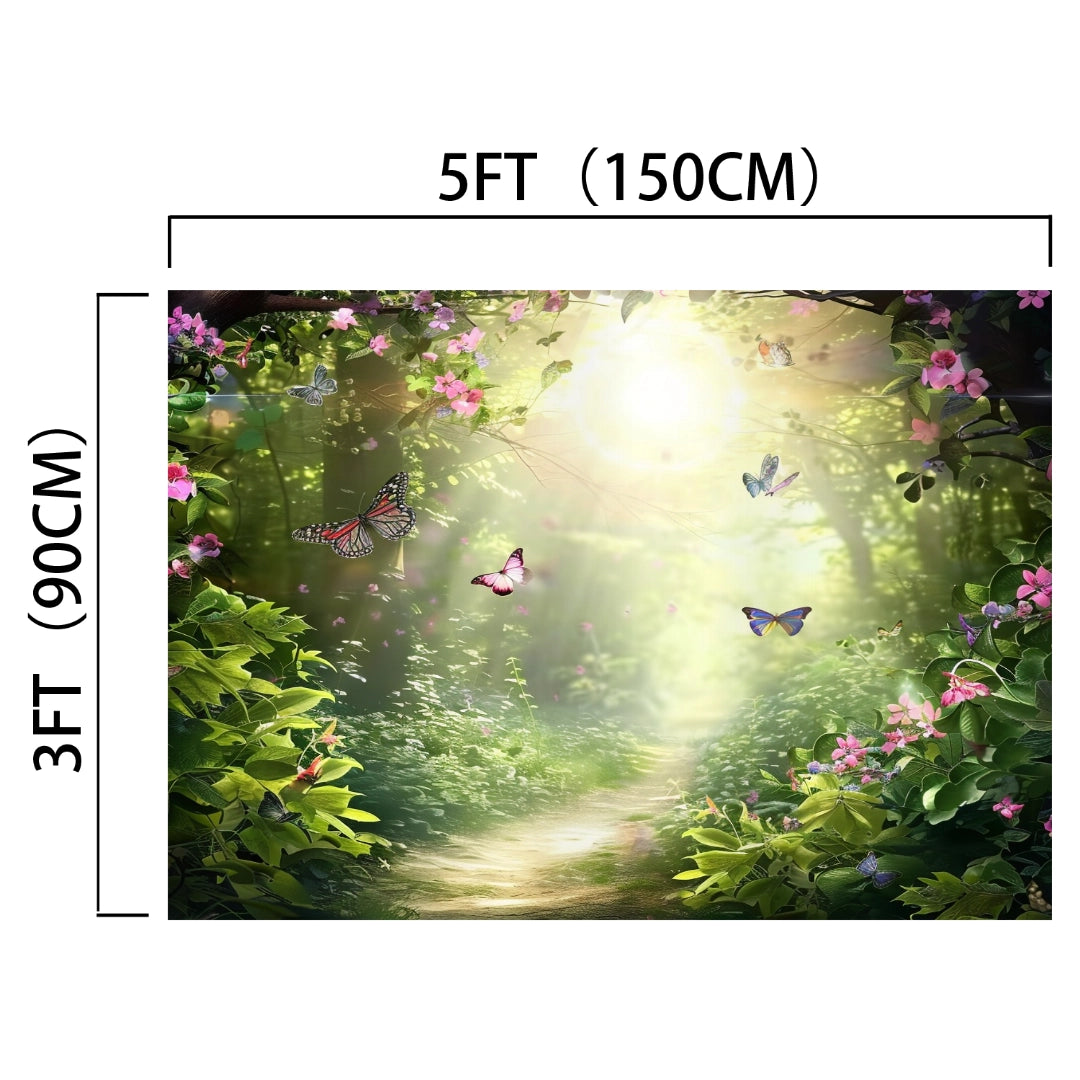 Fairy_Forest_Backdrop_Flower_Photography