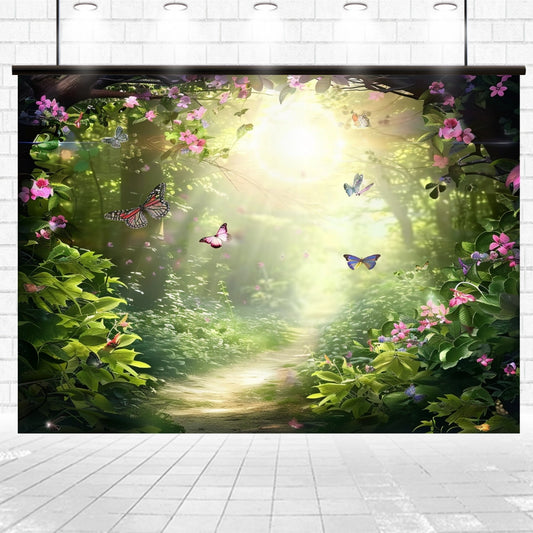 Fairy_Forest_Backdrop_Flower_Photography