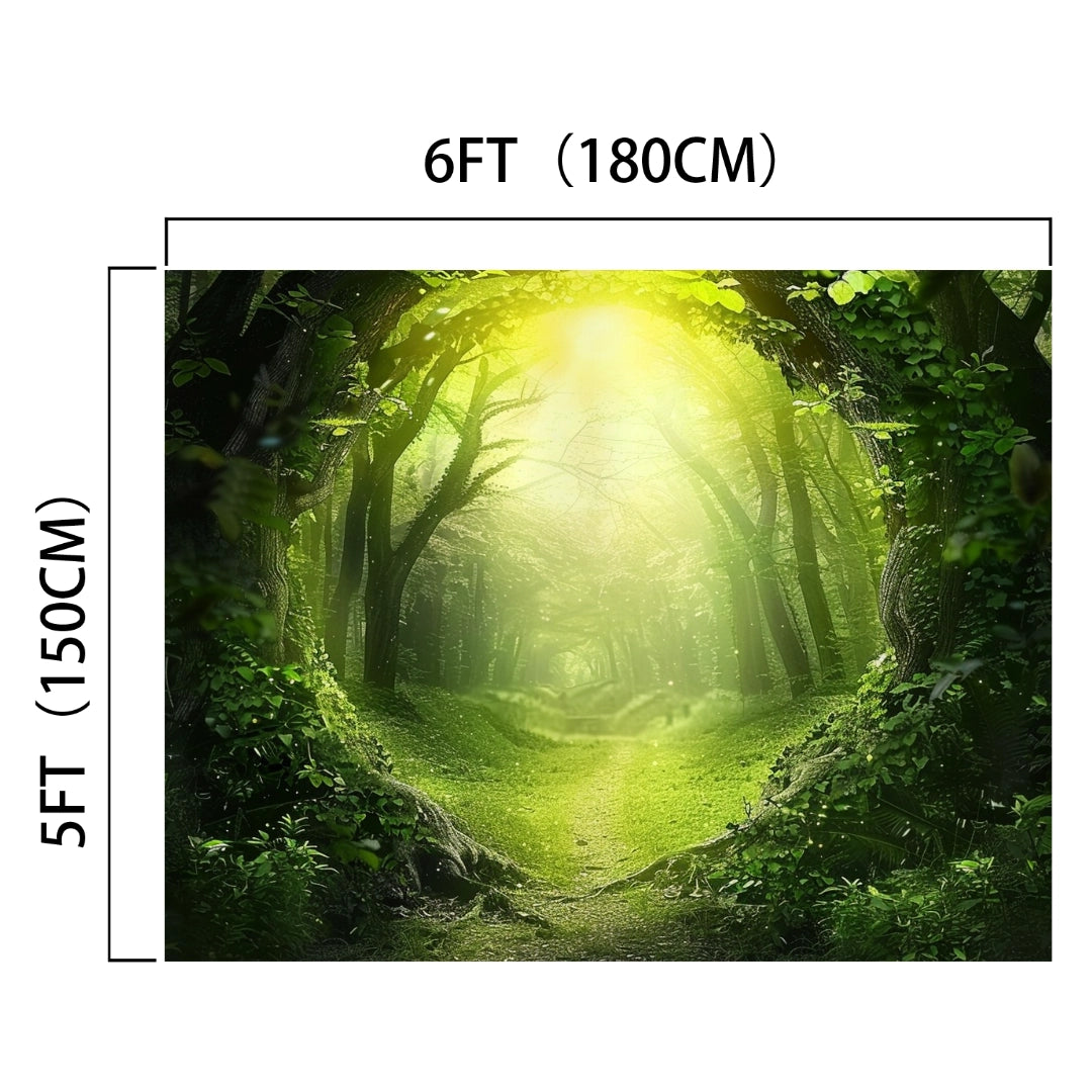 Forest_Backdrop_Party_Photo_Booth_Props