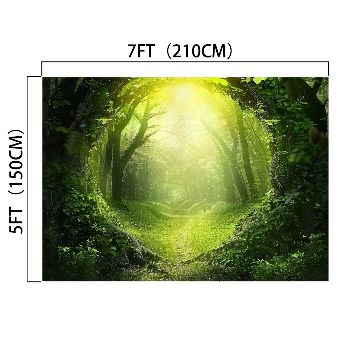 Forest_Backdrop_Party_Photo_Booth_Props