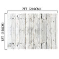 An ideasbackdrop Wood Backdrop Retro Rustic White Gray Wooden Floor Background for Photography Kids Photo Booth Video Shoot Studio Prop, measuring 7 feet (210 cm) in width and 5 feet (150 cm) in height, crafted with high-resolution printing for stunning detail and wrinkle resistance for a flawless look every time.